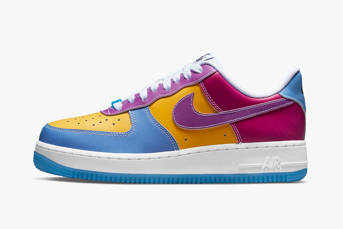 nike air force 1 color changing sneaker